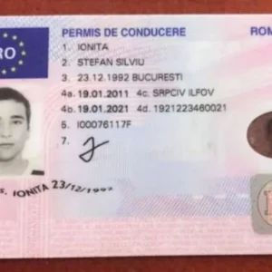 Purchase Romanian Driving License without Exam